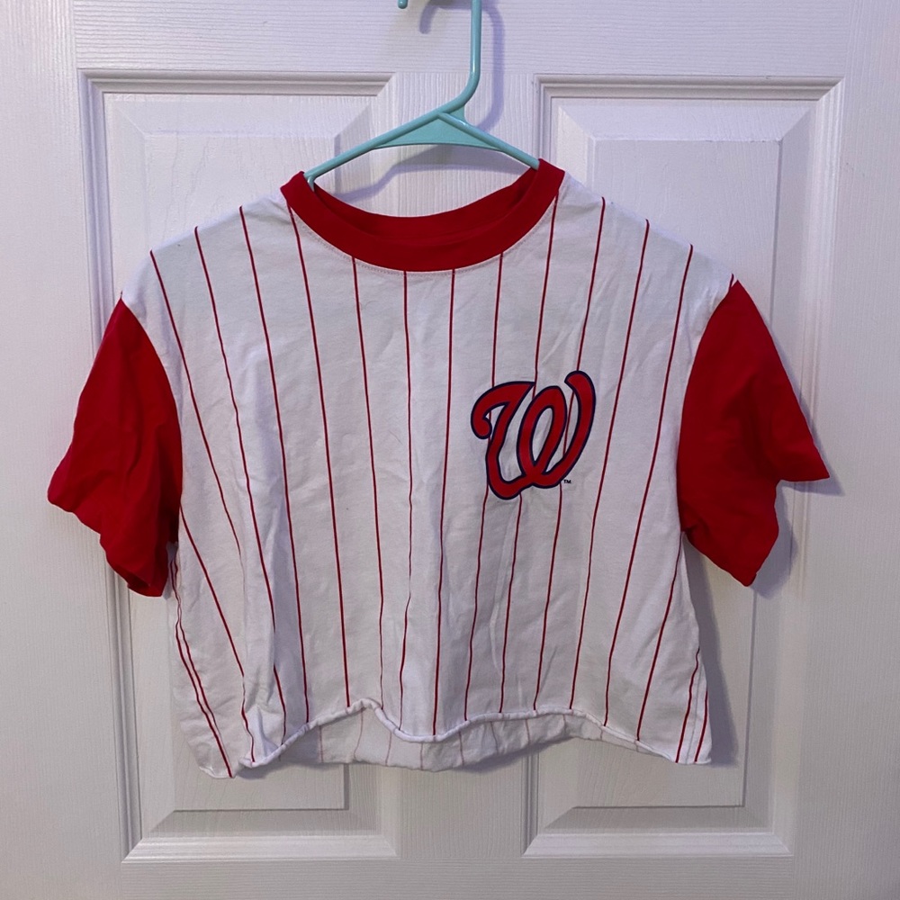 Washington Nationals Crop Top